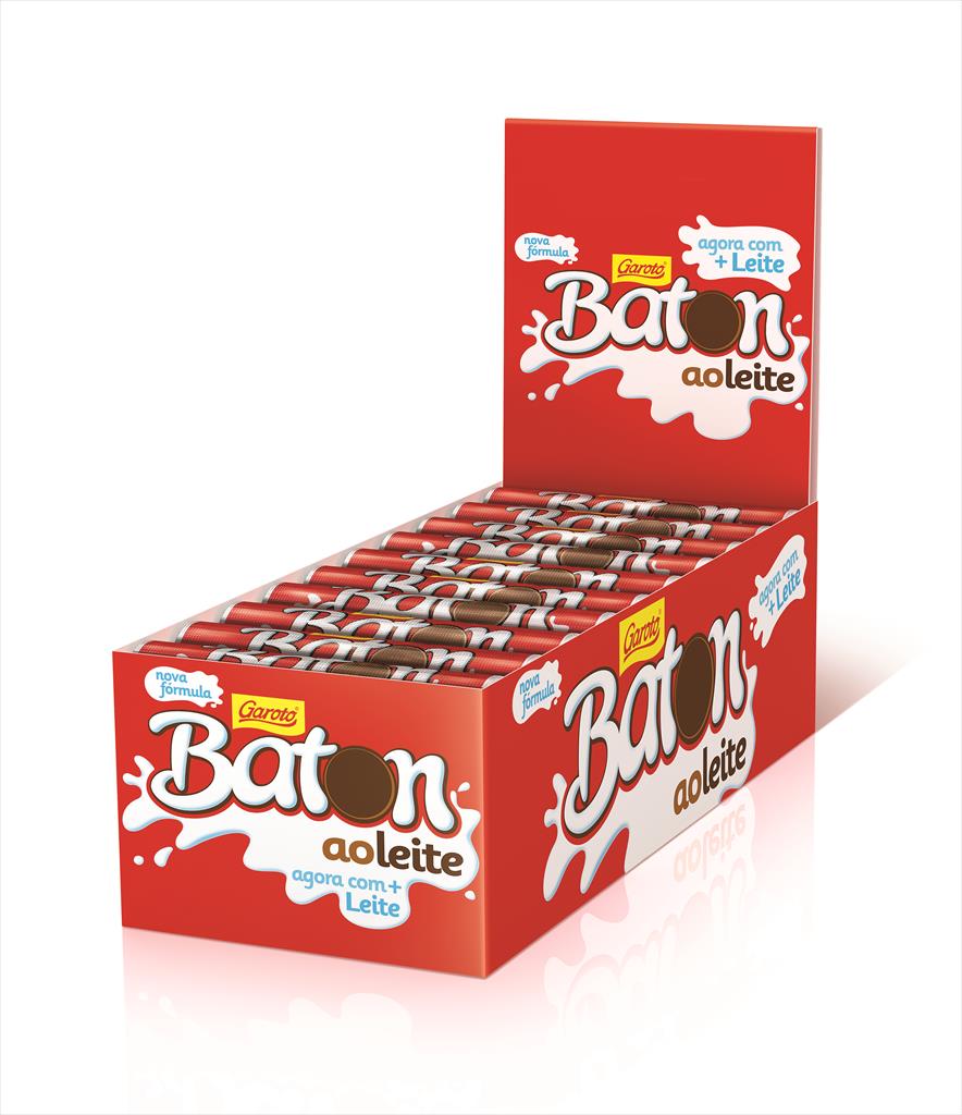 GAROTO BATON CHOCOLATE DISPLAY 30X16G